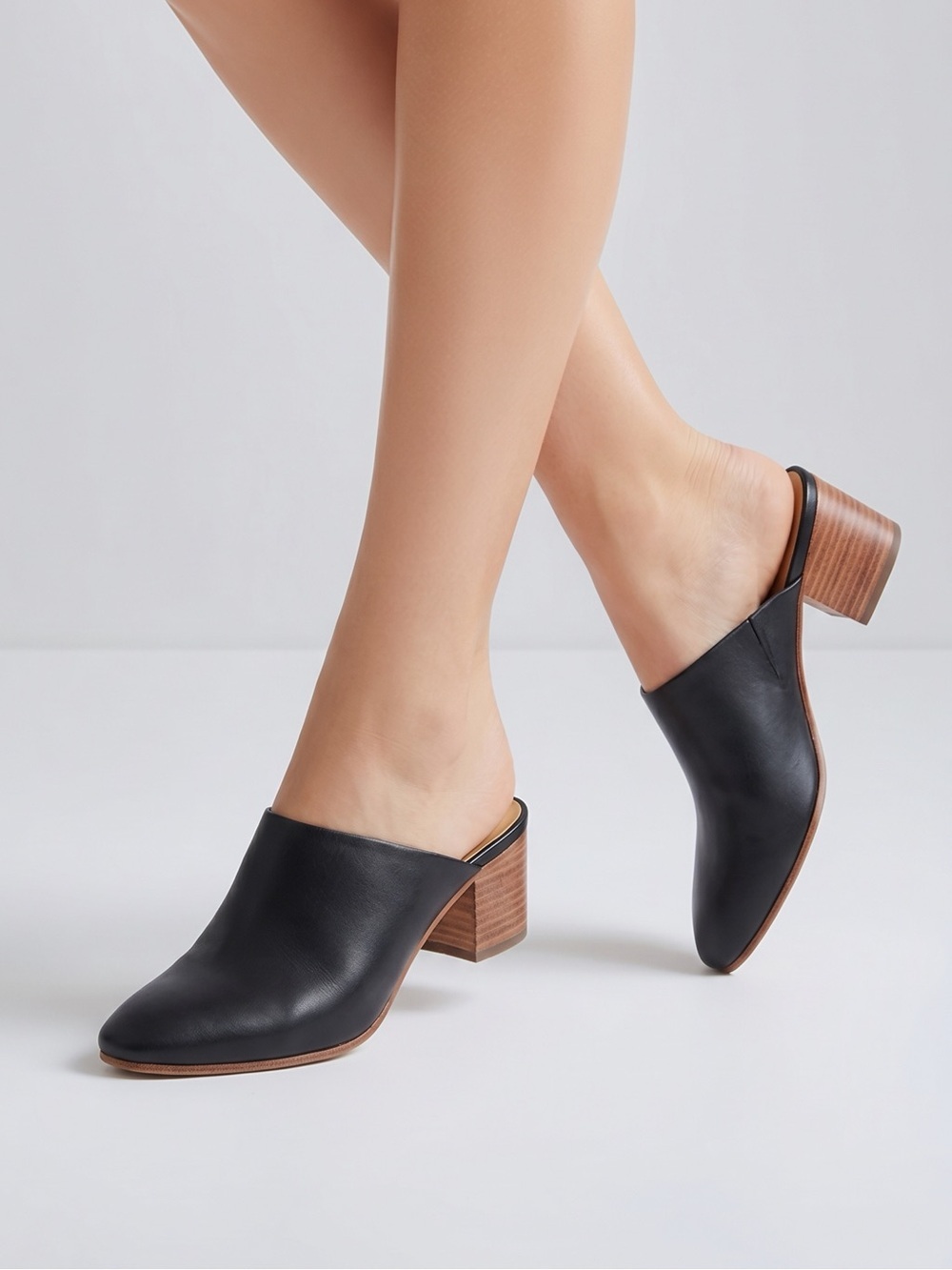 Nisolo All-Day leather Heeled Mule